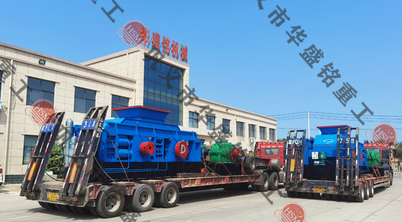 河卵石制砂機(jī)發(fā)貨現(xiàn)場